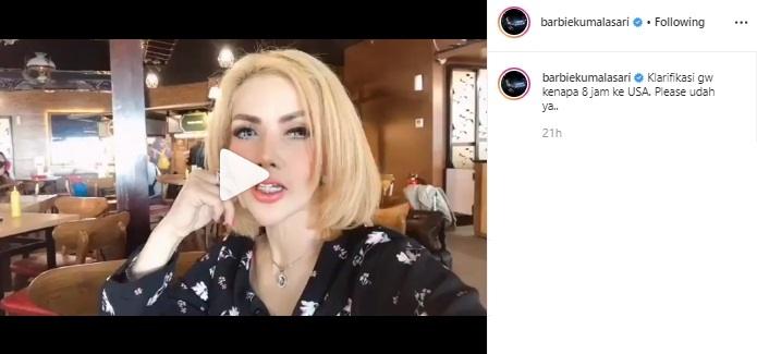 Barbie Kumalasari. (Instagram/@barbiekumalasari)