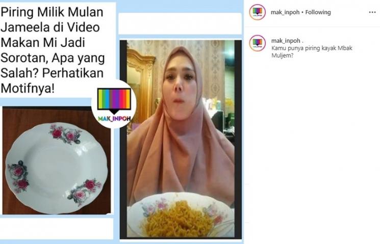 Mulan Jameela (Instagram/@mak_inpoh)