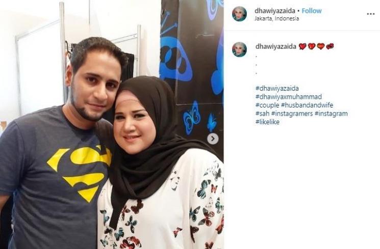 Dhawiya dan Muhammad (Instagram/@dhawiyazaida)