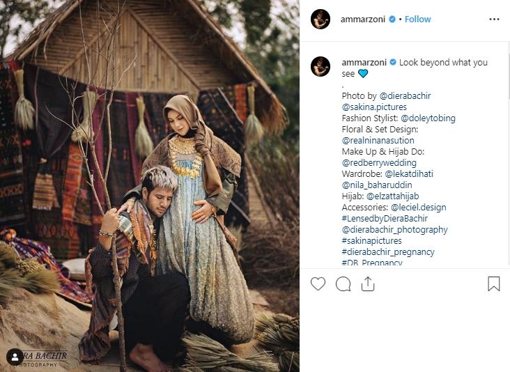 Ammar Zoni dan Irish Bella (Instagram/@ammarzoni)