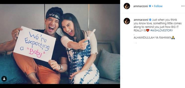 Ammar Zoni dan Irish Bella (Instagram/@ammarzoni)