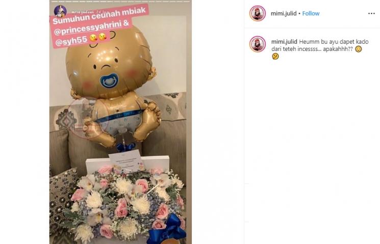 Instagram Stories Ayu Dewi (Instagram/@mimi.julid)