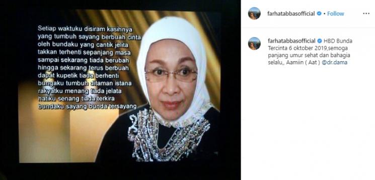 Ibunda Farhat Abbas (Instagram/@farhatabbasofficial)