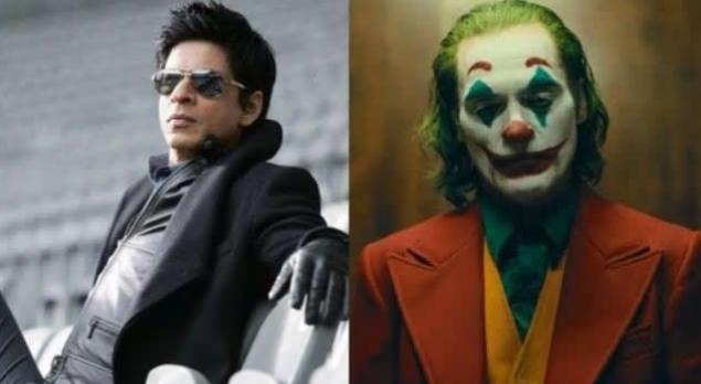 Shah Rukh Khan dan Joker (Kolase YouTube)