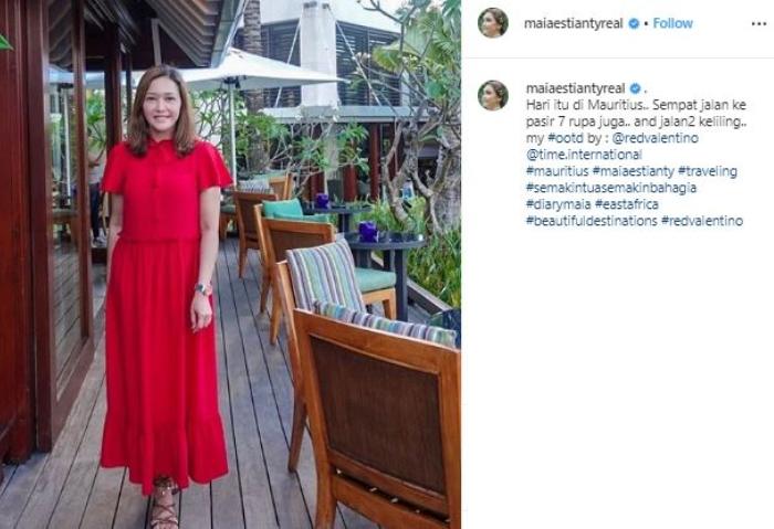 Maia Estianty. (Instagram/@maiaestiantyreal)