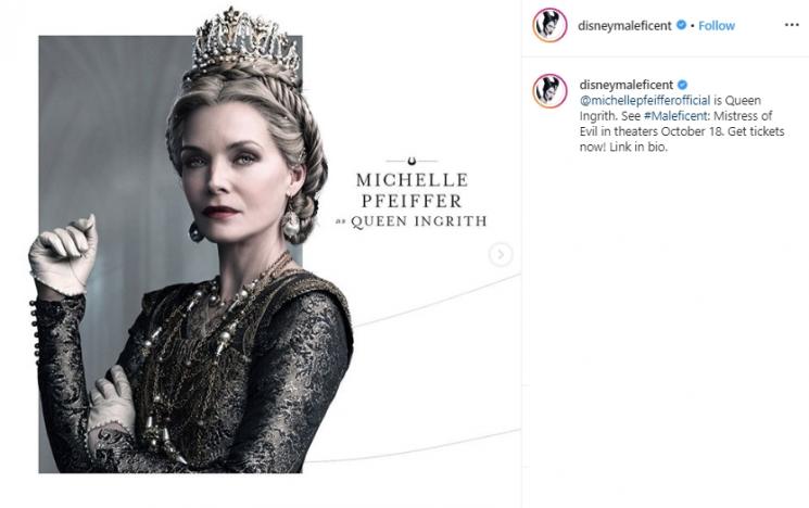 Fakta menarik film Maleficent 2 (Instagram/@disneymaleficent)