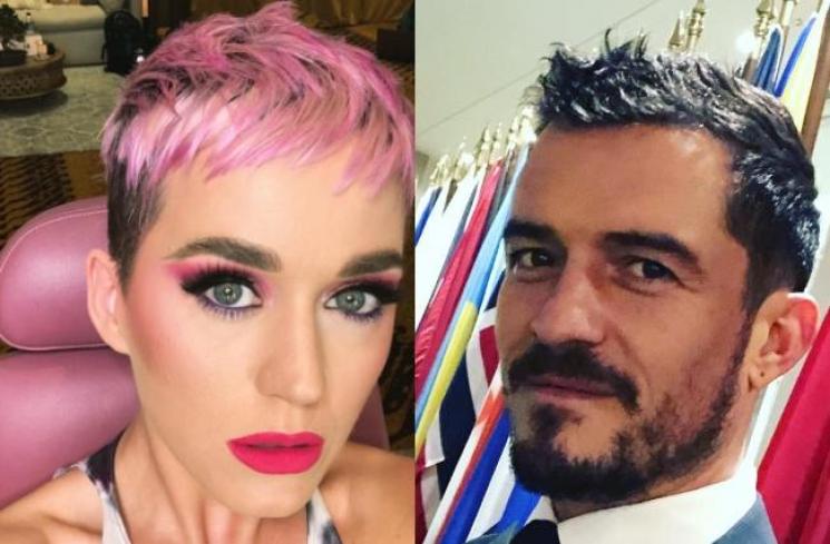 Katy Perry dan Orlando Bloom (Kolase Instagram)