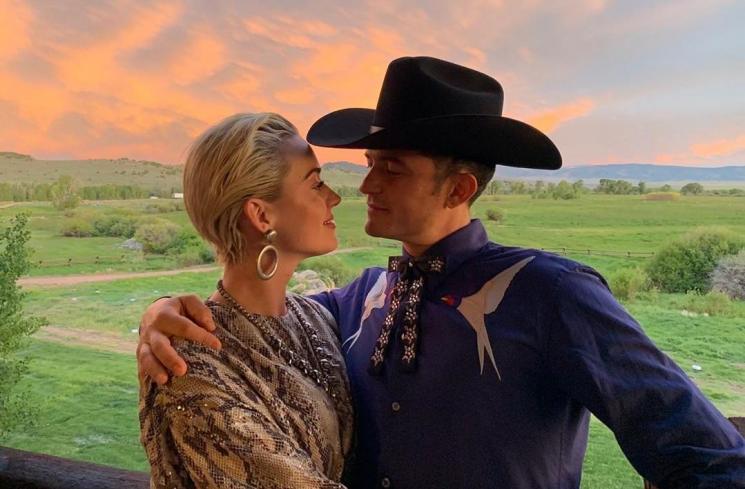 Katy Perry dan Orlando Bloom (Instagram/@orlandobloom)