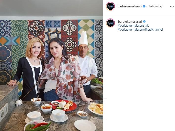 Barbie Kumalasari dan Nagita Slavina (Instagram/@barbiekumalasari)