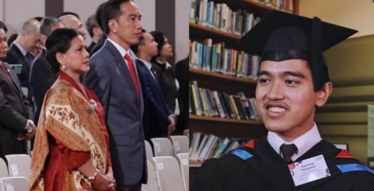 Presiden Joko Widodo dan Iriana (Twitter)