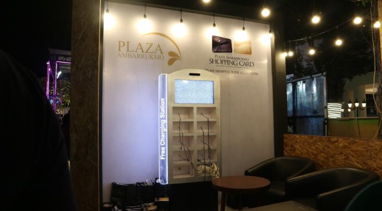 Free Charging Station di Land of Leisures 2019 (MataMata.com/Firna)
