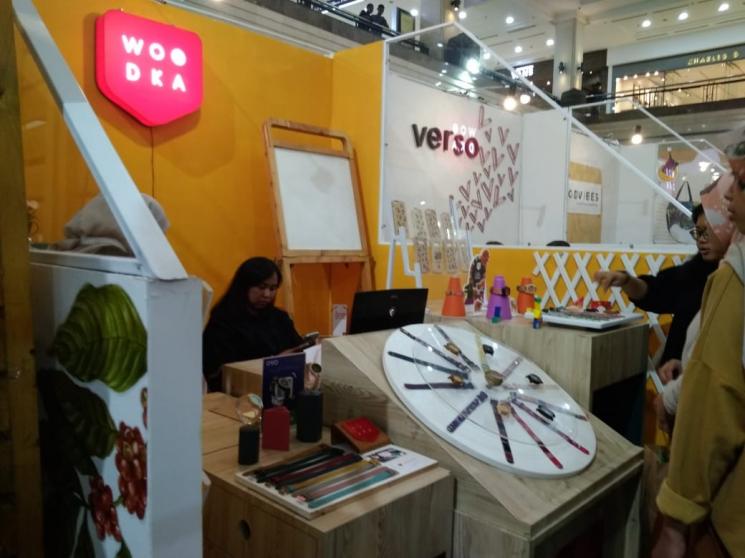 Produk fashion di Land of Leisures 2019 (MataMata.com/Firna)