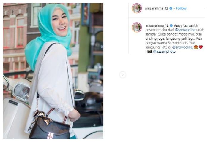 Anisa Rahma. (Instagram/@anisarahma_12)