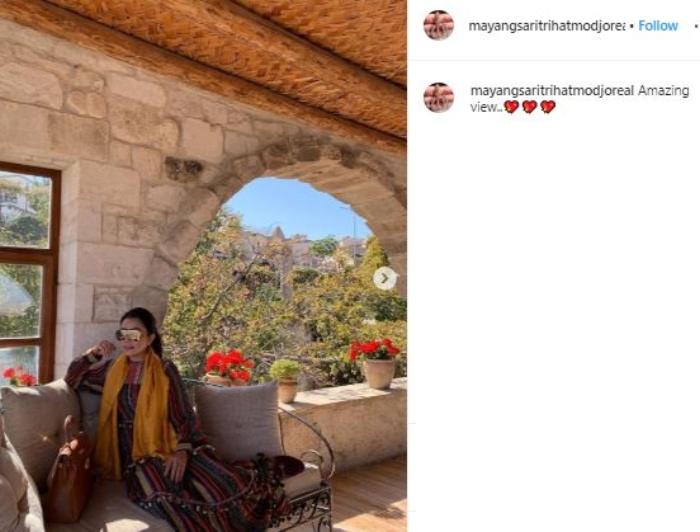 Gaya mewah Mayangsari Trihatmodjo. (Instagram/@mayangsaritrihatmodjoreal)