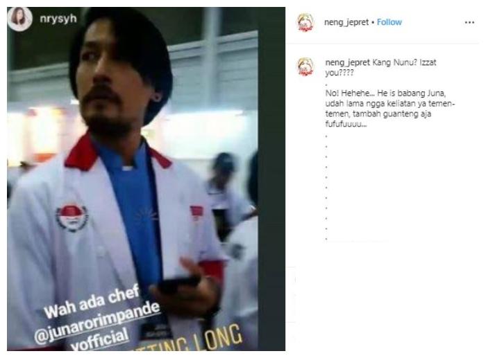 Chef Juna. (Instagram/@neng_jepret)