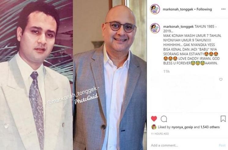 Irwan Mussry (Instagram @markonah_tonggek)