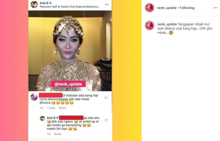 Inul Daratista (Instagram/@nenk_update)