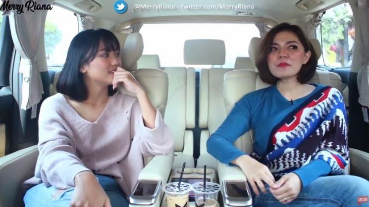 Marion Jola ceritakan kisahnya yang dibully. (Youtube/MerryRiana)