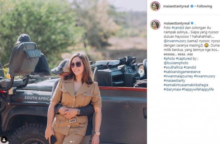 Maia Estianty dan Irwan Mussry (Instagram/@maiaestiantyreal)