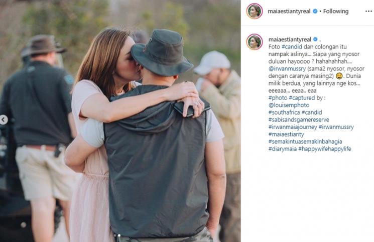 Maia Estianty dan Irwan Mussry (Instagram/@maiaestiantyreal)