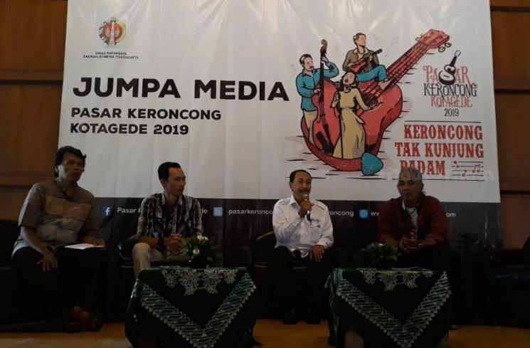 Jumpa pers Pasar Keroncong Kotagede 2019 (Matamata.com/Linda Rahmad)