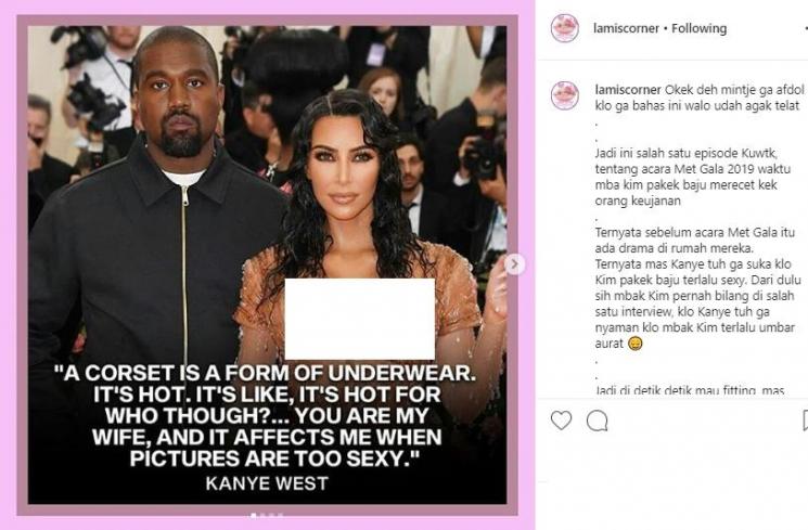 Kim Kardashian (Instagram/@lamiscorner)