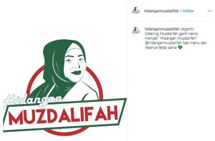 Bisnis Muzdalifah. (Instagram/@hidanganmuzdalifah)
