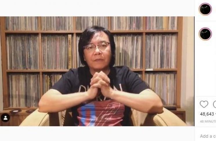 Permintaan maaf Ari Lasso soal konsernya yang gagal digelar. (Instagram/@ari_lasso)