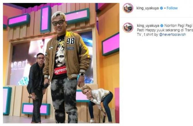 Nikita Mirzani dan Uya Kuya. (Instagram/@king_uyakuya)
