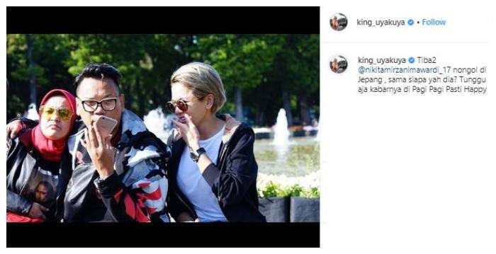 Nikita Mirzani dan Uya Kuya. (Instagram/@king_uyakuya)