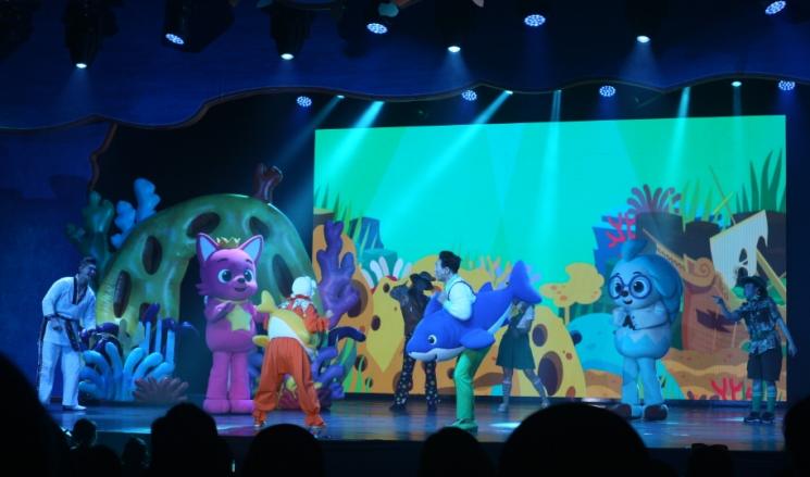 Pertunjukan Pinkfong 'Baby Shark' Live Musical (MataMata.com/Firna)