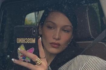 Tercantik di Dunia Menurut Sains, 4 Potret Bella Hadid Tanpa Makeup!
