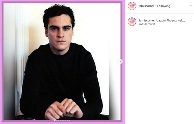 Joaquin Phoenix (Instagram/@lamiscorner)