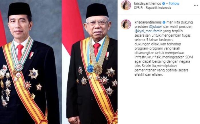 Krisdayanti. (Instagram/@krisdayantilemos)