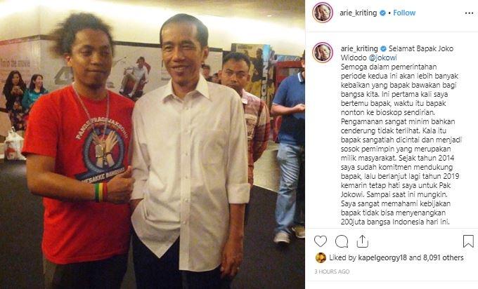 Arie Kriting. (Instagram/@arie_kriting)