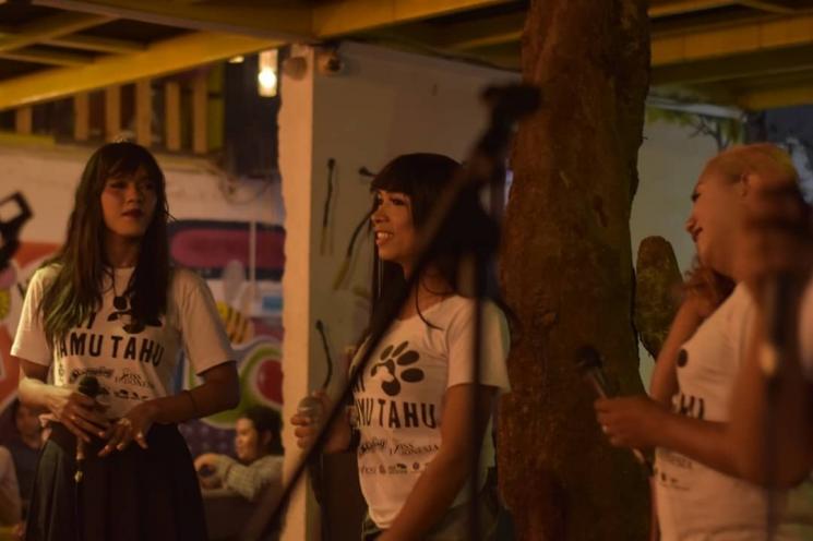 Girlband AMUBA asal Yogyakarta yang personelnya para waria. [Instagram]