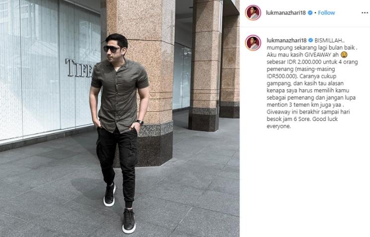Lukman Azhari (Instagram/@lukmanazhari18)