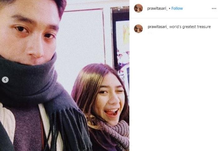 Potret Prawita Sari, adik ipar Siti Badriah. (Instagram/@prawitasari_)