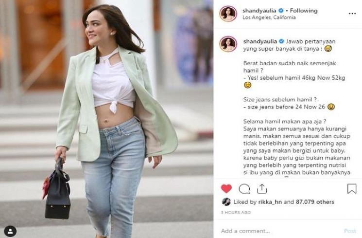 Shandy Aulia (Instagram @shandyaulia)