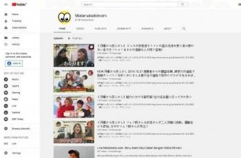 Tak Bisa Diakses Redaksi, Kanal YouTube Matamatadotcom Diretas