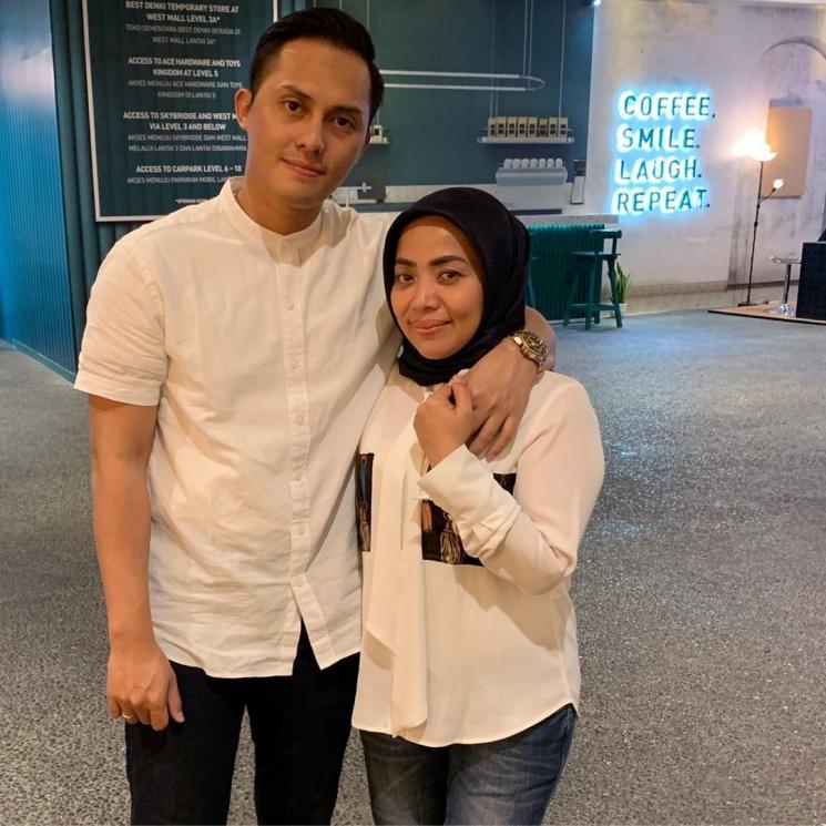 Muzdalifah dan suaminya, Fadel Islami. (Instagram/@muzdalifah999)