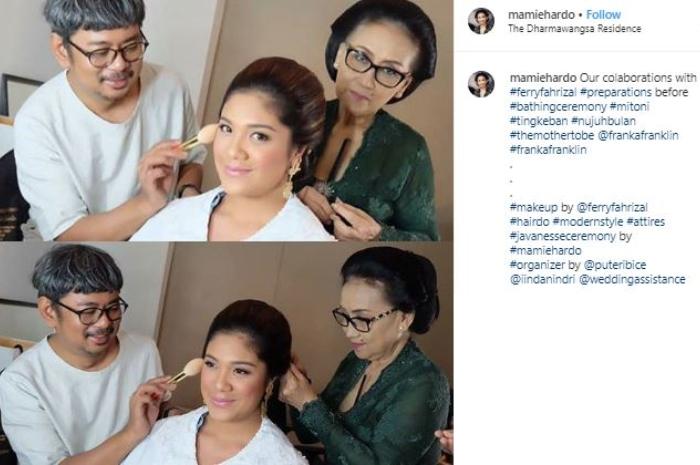 Franka Franklin, istri Nadiem Makarim. (Instagram/@mamiehardo)