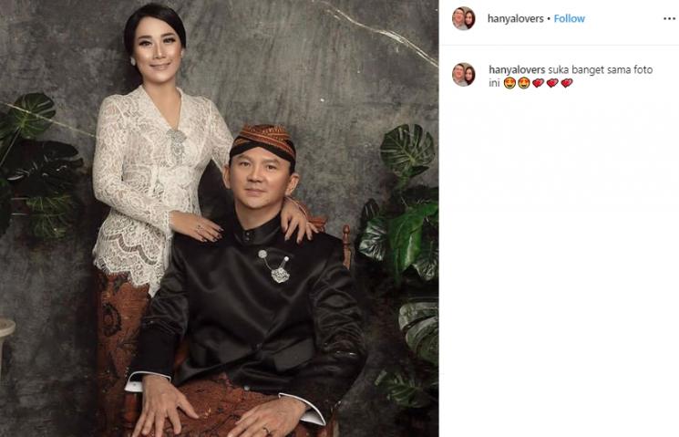 Ahok dan Puput Nastiti Devi (Instagram/@hanyalovers)