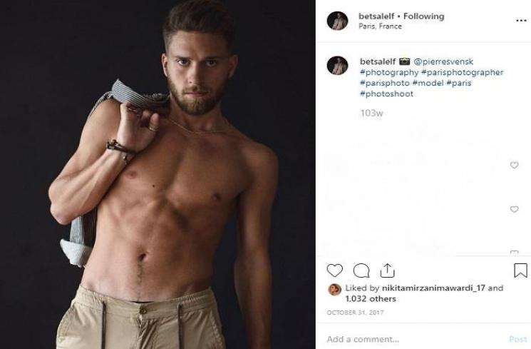 Bets, pacar bule Nikita Mirzani (Instagram @betsalelf)