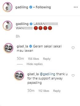 Postingan Gading Marten. (Instagram/@gadiiing)