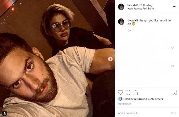Bets, pacar bule Nikita Mirzani (Instagram @betsalelf)