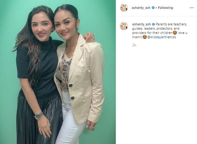 Ashanty dan Krisdayanti. (Instagram/@ashanty_ash)