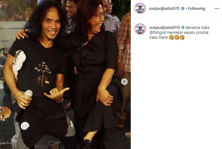 Susi Pudjiastuti (Instagram/@susipudjiastuti115)