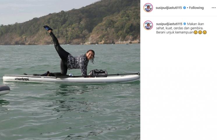Susi Pudjiastuti (Instagram/@susipudjiastuti115)