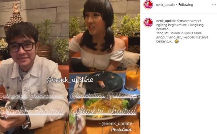 Abash punya kumis dan jenggot. (Instagram/@nenk_update)